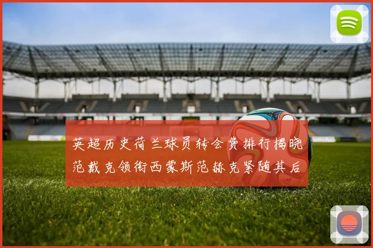 英超历史荷兰球员转会费排行揭晓范戴克领衔西蒙斯范赫克紧随其后